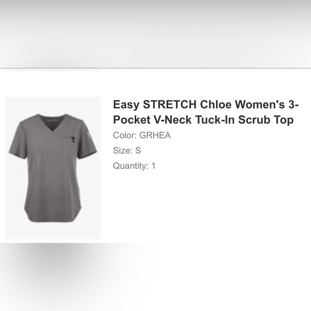Easy Stretch Scrub Set - Picture 6 of 8